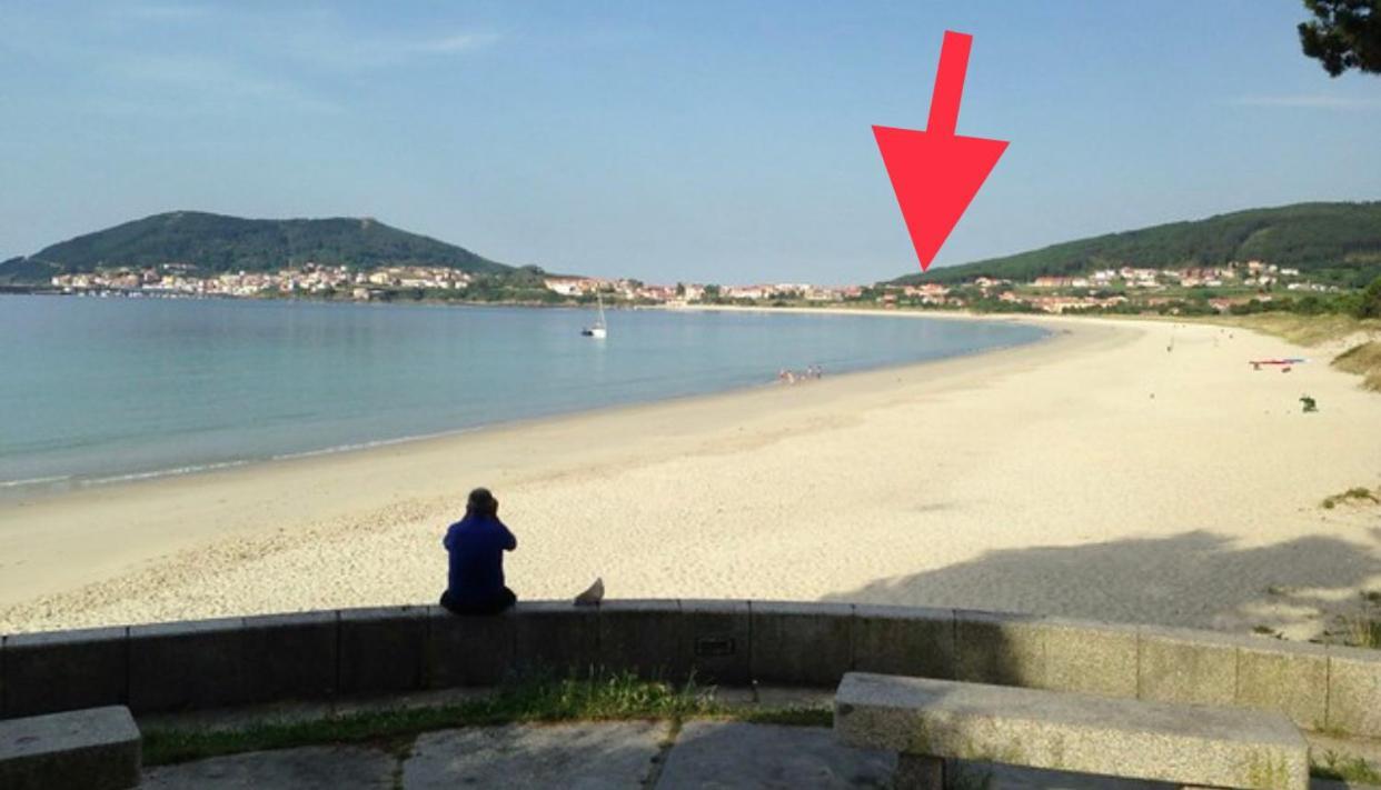 Apartamento Av.Galicia Playa Fisterra Zewnętrze zdjęcie